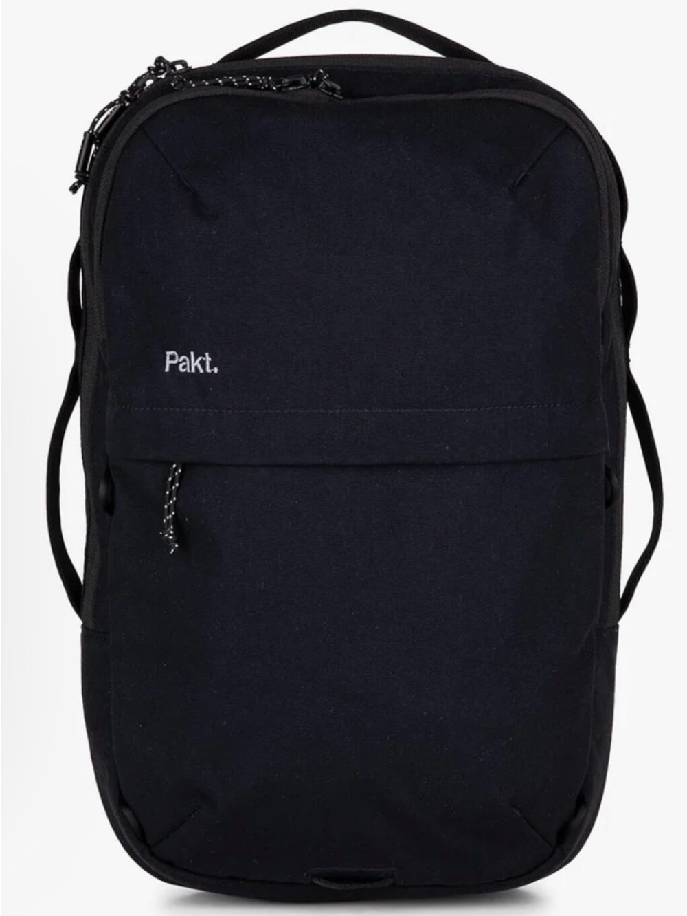 Pakt Men's Mode Black Compact Travel Backpack